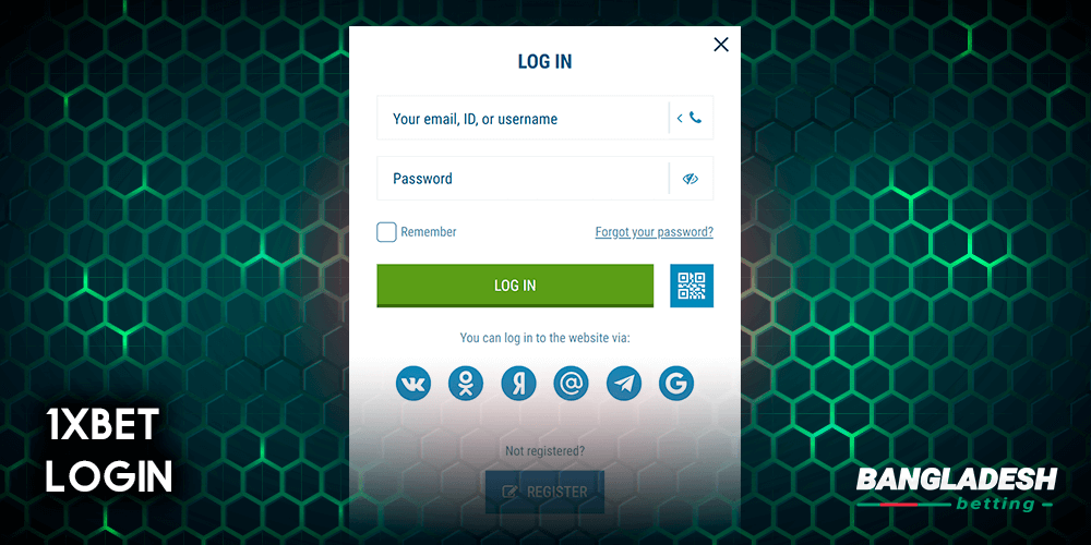 1xbet Login