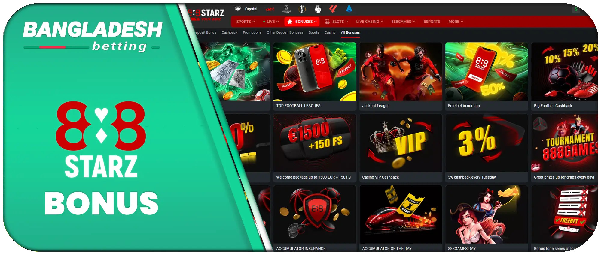 888starz Promocode